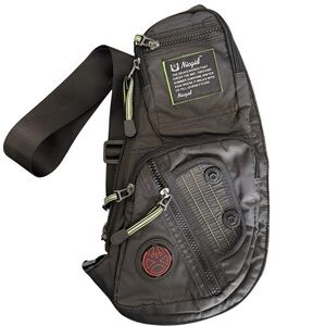 NWOT Nicquish Shoulder Bag Black Crossbody Sling Bag FREE SHIPPING!